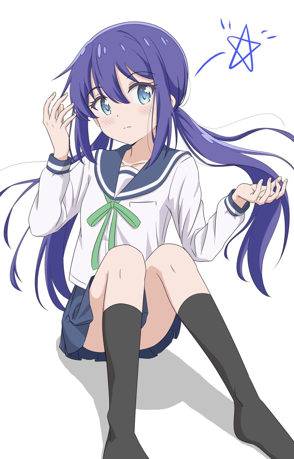 qb46311027-koisuru-asteroid-manaka-ao-seifuku-1149651-yande-re